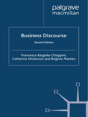 cover image of Business Discourse